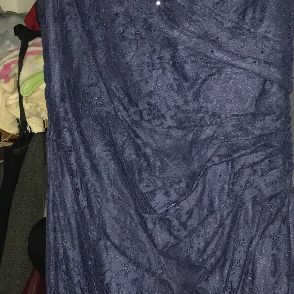 evenning-party Navy dress, - Picture 2 of 5